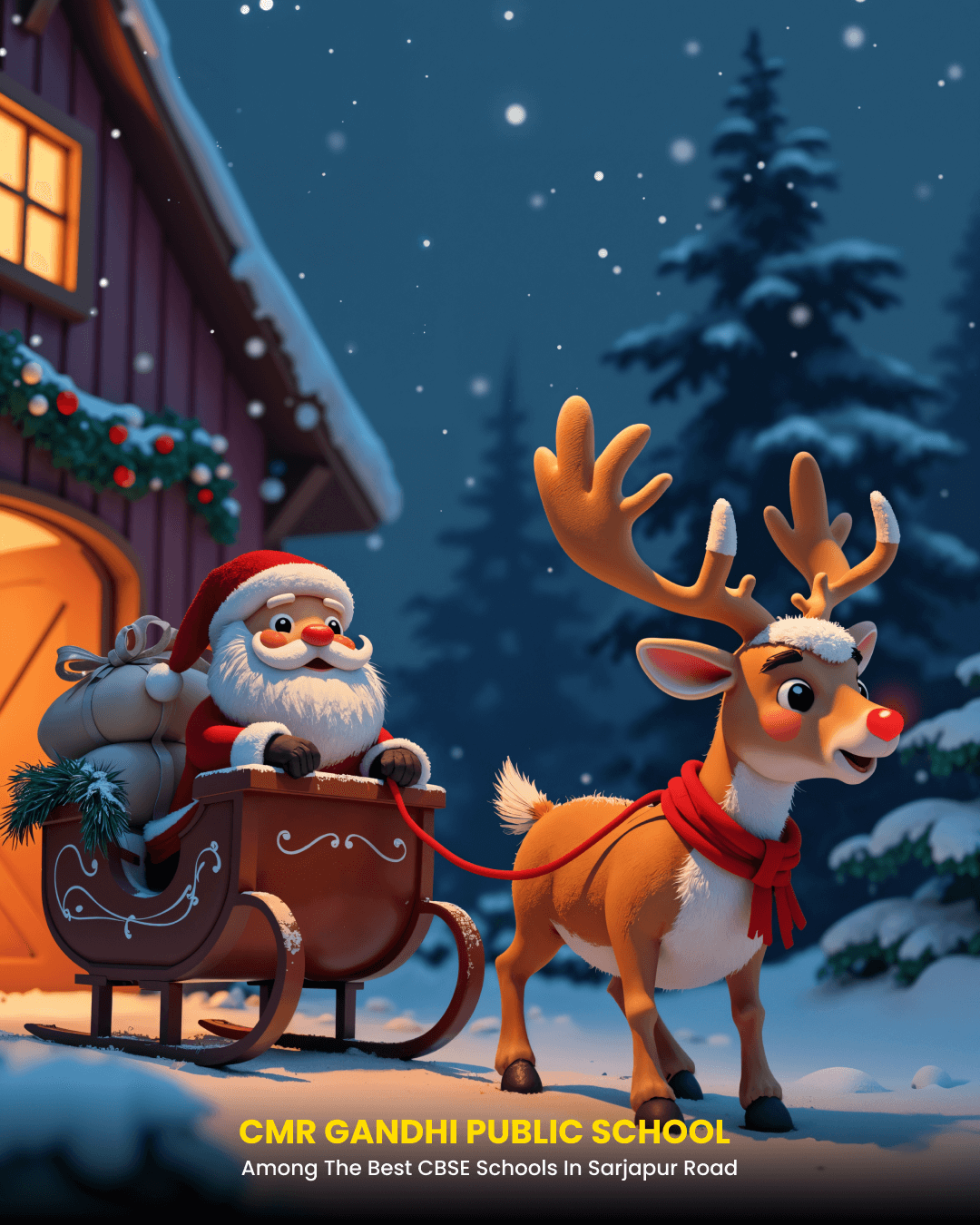 Christmas Carnival 2025: Fun, Food & Festivities on December 13th at CMR Gandhi Public School