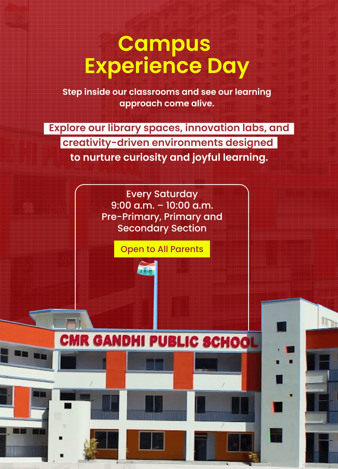 Admission banner Admission banner