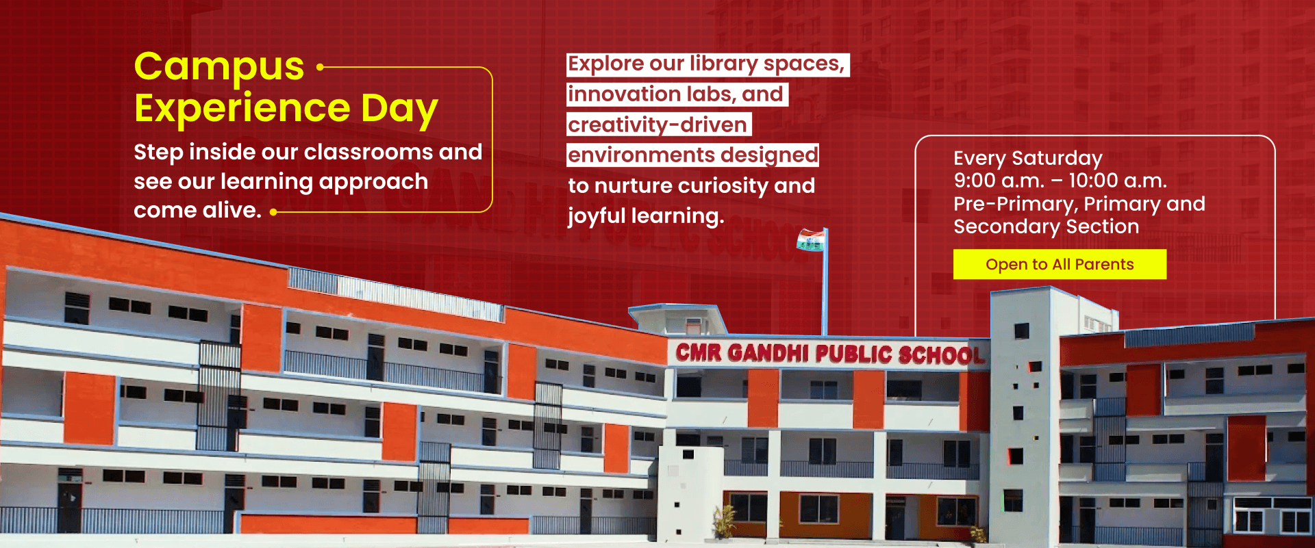 Admission banner Admission banner